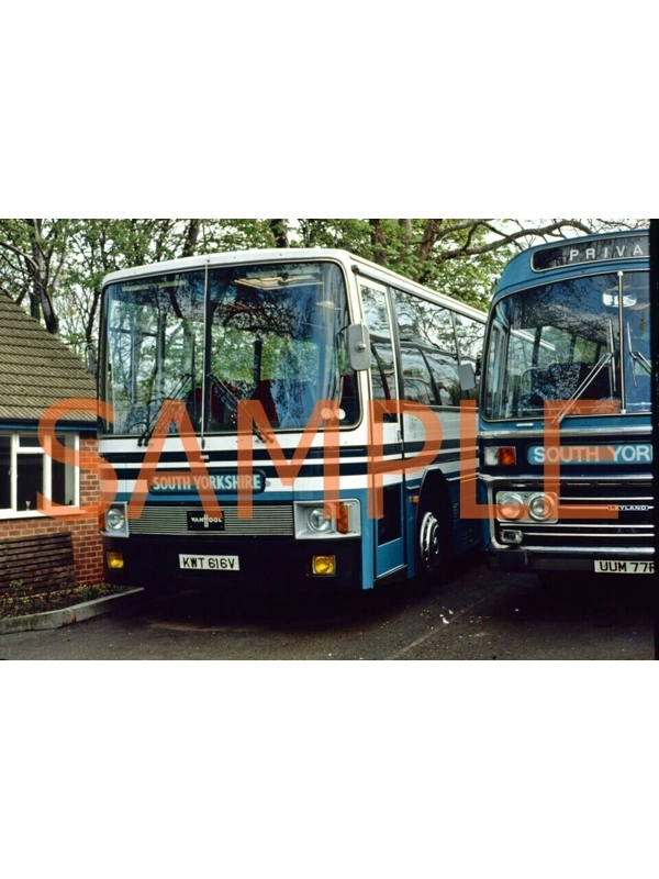 35mm slide South Yorkshire (Pontefract) Volvo B58 / Van Hool KWT 616 V - 16