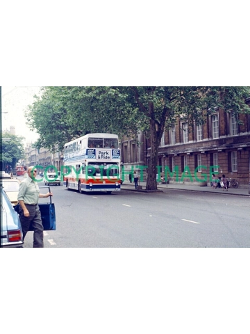 35mm slide City Of Oxford Fleetline / MCW MLH 348 L - 996 Ex LT DMS 1348