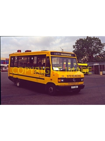 35mm slide Stevensons Mercedes 609D / Reebur F 77 ERJ ~ 156 Ex Arrowline