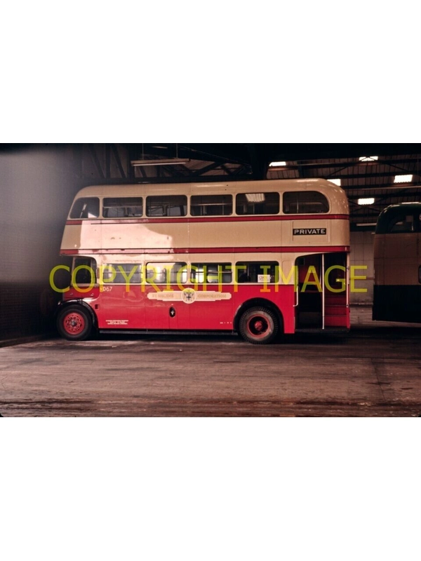 35mm slide St Helens AEC Regent 3 / Park Royal BDJ 67 ~ 67