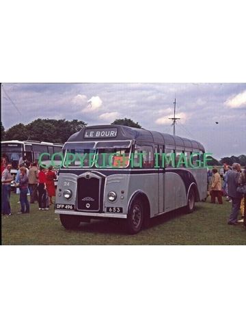 35mm bus Guernsey Albion Victor / Reading DFP 496 ~ 24 Ex Watsons 653