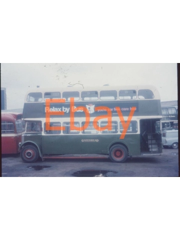 35mm bus slide Gateshead & District Leyland PD3 / MCW Driver Trainer DT3