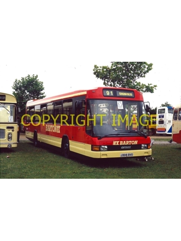 35mm Slide Barton DAF / Optare Delta J 306 BVO - 306