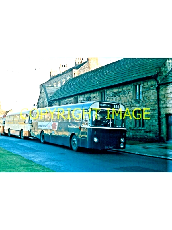 35mm slide Sunderland District Leopard / Weyman HUP 946 C ~ 346