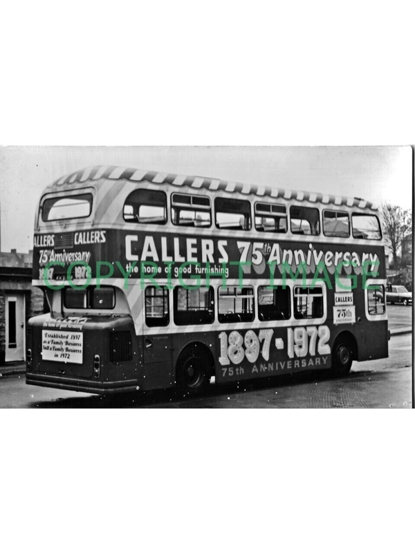 B/W Photo Northern Fleetline / Alexander JCN902J 2702 In Callers advert Rear