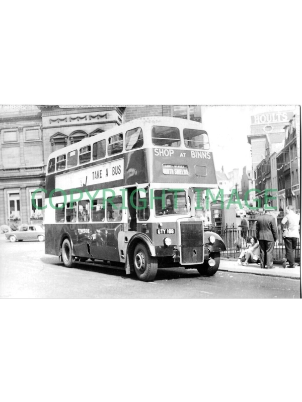 B/W Photo Tyneside Leyland TitanPD2 / MCW Orion GTY 169 - 39