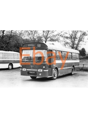 B/W bus photo - United AEC Reliance / Plaxton PHN 217 F - 2017 x Wilkinsons