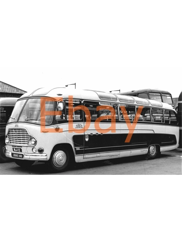 B/W Photo Birch Bros (London) Bedford SB8 / Duple WJJ 12 - K12