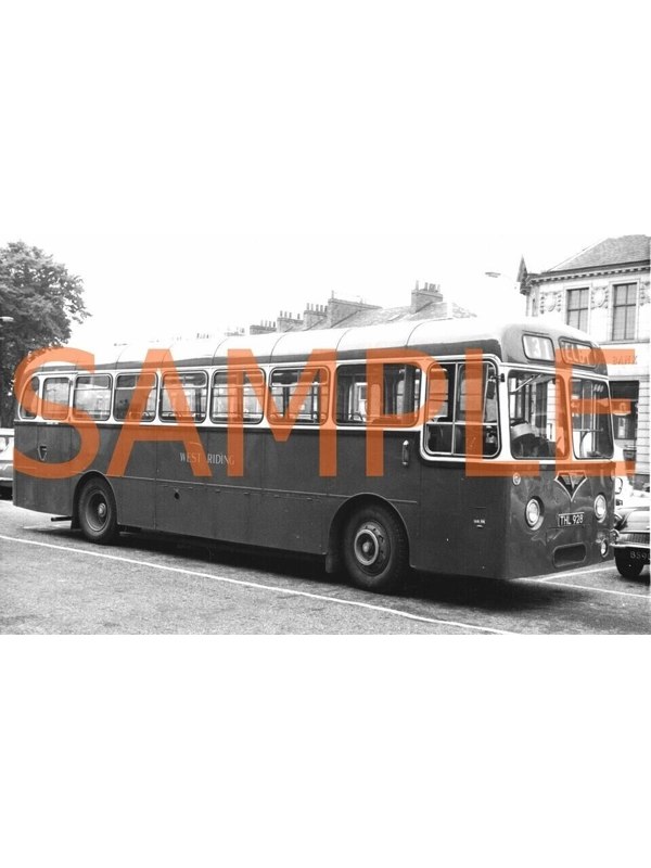 B/W Photo West Riding AEC Reliance / Roe THL 928 - 928