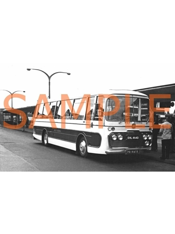 B/W Photo West Riding Bedford VAM 5 / Plaxton EHL 464 D - 7