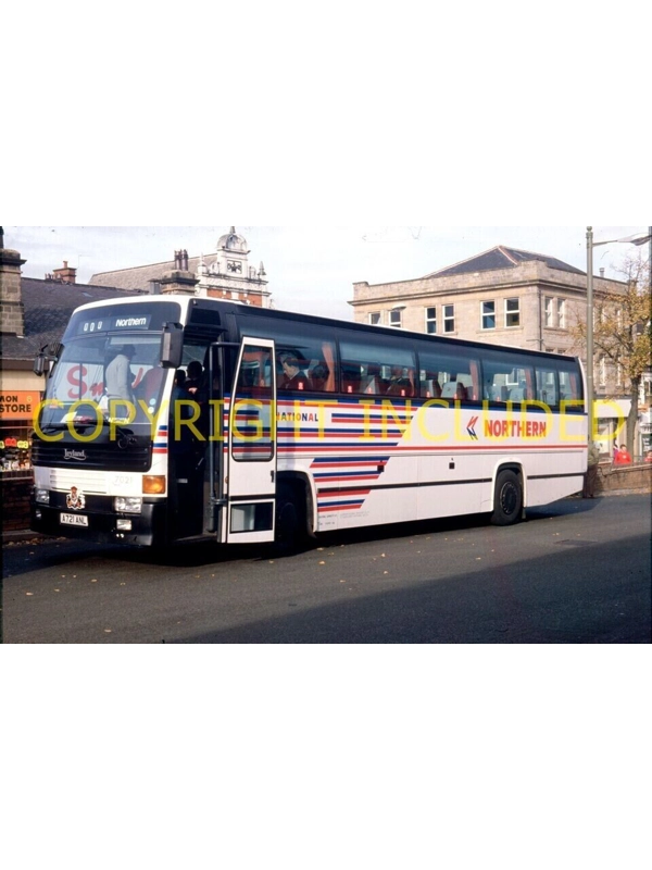 35mm slide Northern Leyland Royal Tiger / Roe Doyen A 721 ANL ~ 7021