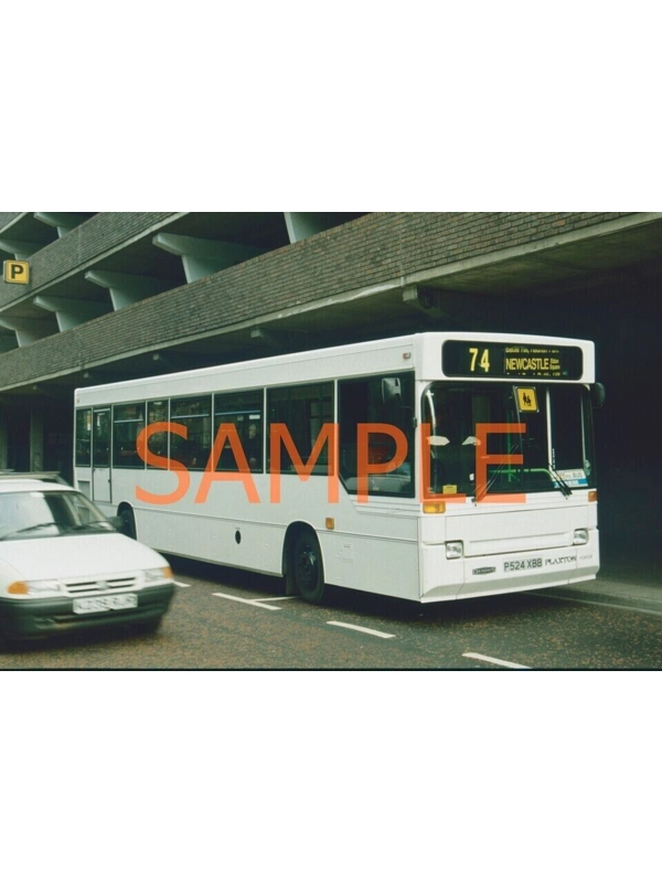 35mm slide North Rider Dennis Dart / Plaxton Pointer 24 - P 524 XBB