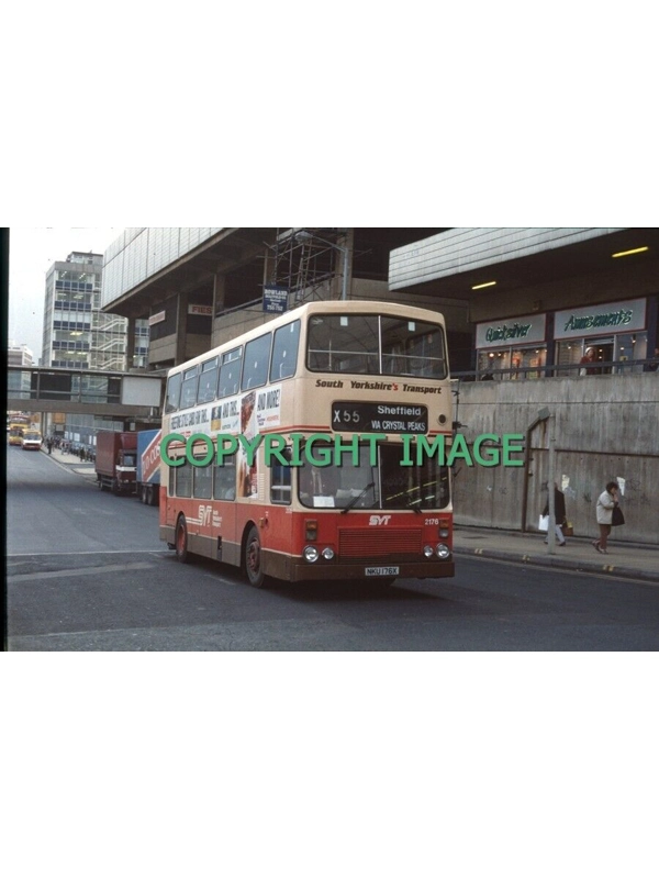 35mm slide SYT Mainline Dennis Dominator / Alexander NKU 176 X ~ 2176