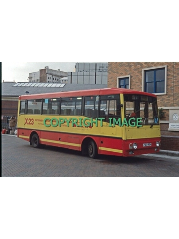 35mm slide Potteries (PMT) Leyland Swift / PMT Knype F 317 REH ~ 317