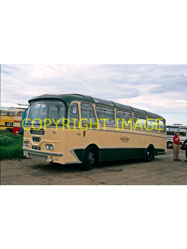 35mm slide Maidstone & District AEC Reliance / Harrington 25 KTR - C25