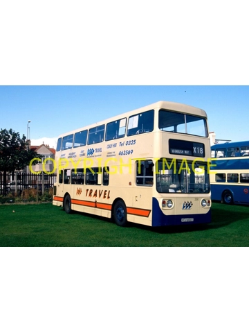 35mm slide Darlington transport Fleetline / MCW VCU 400 T ~ 200 Ex TWPTE 400