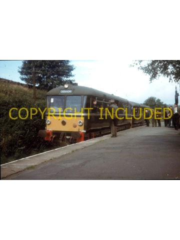 Colour Slide W&M Diesel Railbuses 79962&4 Preserved on KWVLR 1971