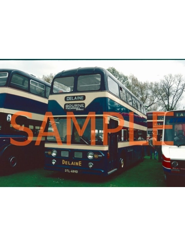 35mm slide Delaine Leyland Atlantean PDR / Willowbrook DTL 489 D - 60