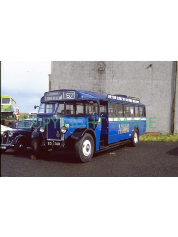 35mm slide Alexander & Sons Leyland Lion TS2 / Alexander SO 3740 - P 63