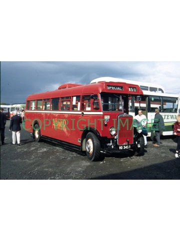 35mm slide Alexander & Sons Leyland Lion TS2 / Alexander VD 3433 - P 721