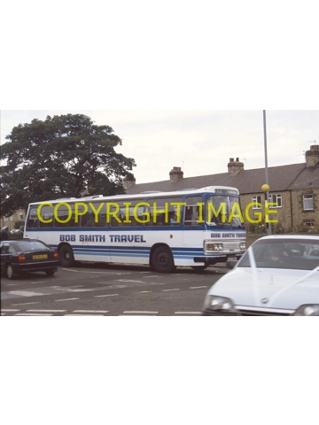 35mm slide Bob Smith (Durham) Leopard / Duple VCD 291 S Ex Southdown 1291