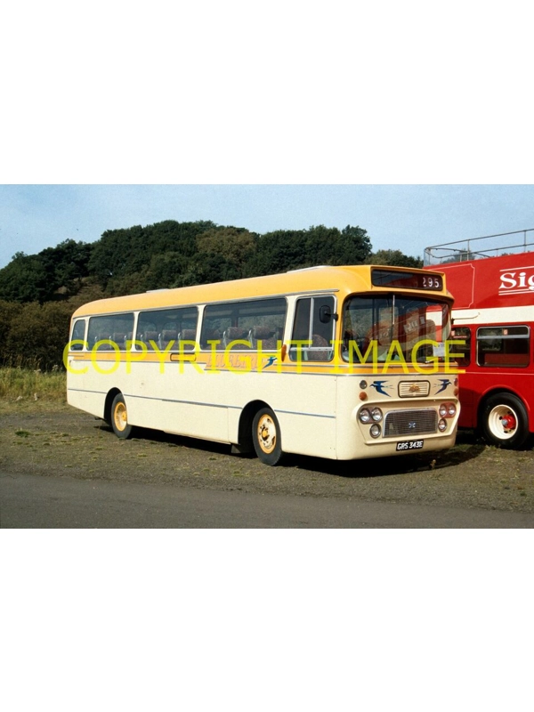 35mm slide Alexander (Northern) Albion Viking / Alexander GRS 343 E ~ NNV 43