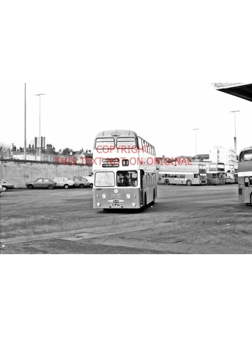 35mm BW negative WYPTE Fleetline / Roe KVH 477 E - 4477 Ex Huddersfield 477