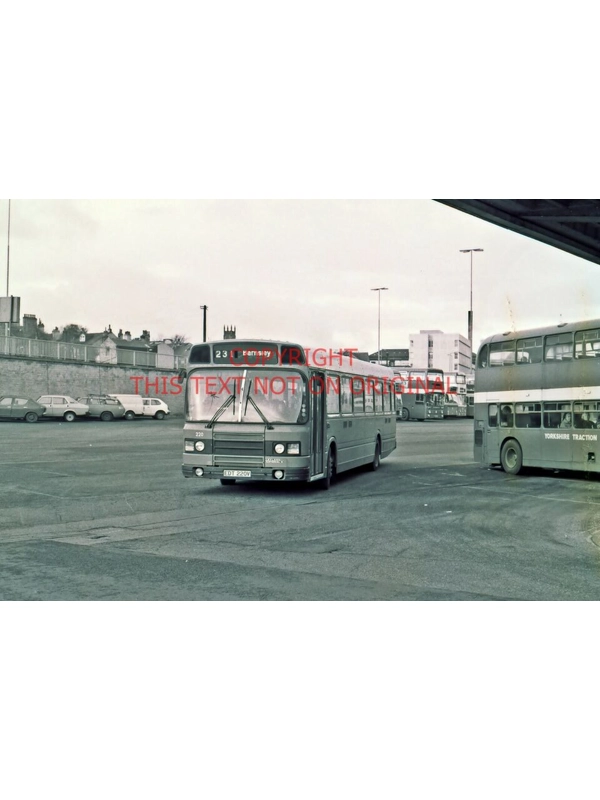 35mm BW negative Yorkshire Traction National 2 EDT 220 V - 220 @ Huddersfield