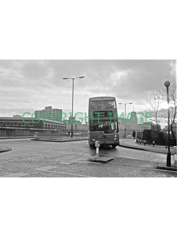 35mm BW neg Tyne & Wear PTE Scania Metropolitan RCU 460 S - 460