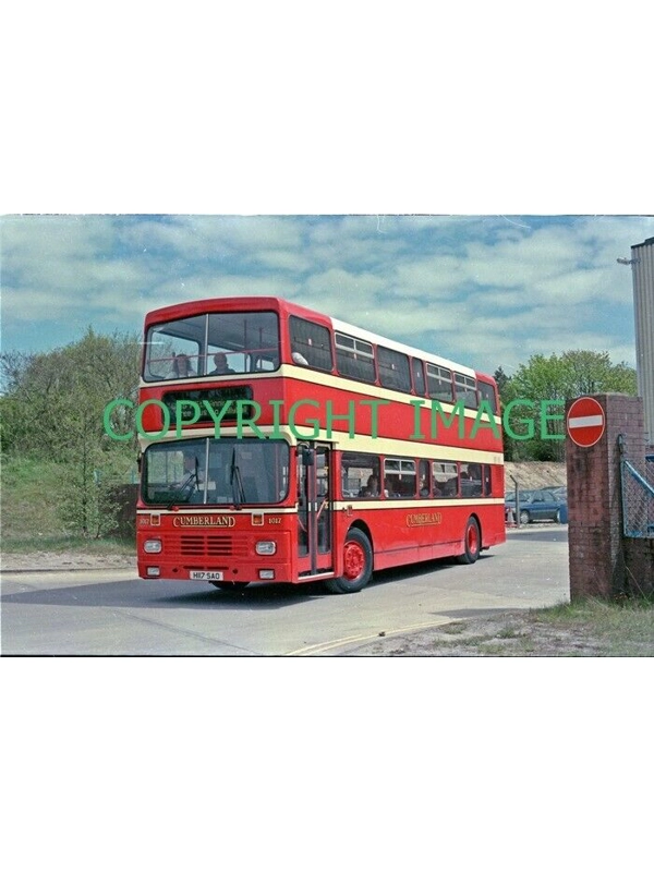 35mm Colour neg Cumberland MS Leyland Olympian / Alexander H 117 SAO ~ 1017