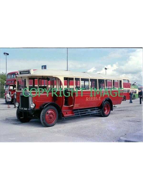 35mm Colour neg Ribble Leyland Lion CK 3825 ~ 295
