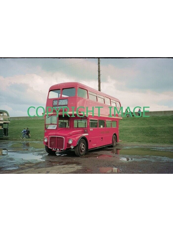 35mm Colour neg London Transport Prototype Routemaster SLY 56 ~ RM1