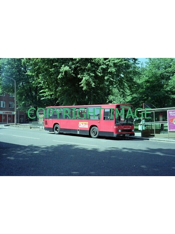 35mm Colour neg Southampton Atlantean AN68 /East Lancs OJI 1879 ~ 352 Ex EOW398L