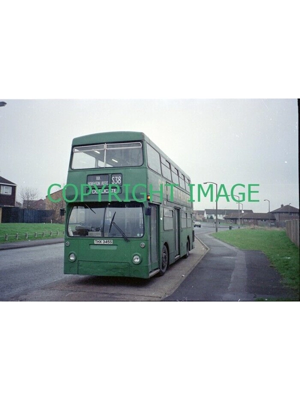 35mm Colour neg Stuart Palmer Fleetline / MCW THX 345 S Ex London DMS 2345