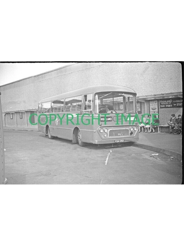 35mm B/W Neg Highland Albion / Alexander FGM 105 D ~ AV7 Ex Central SMT AC5