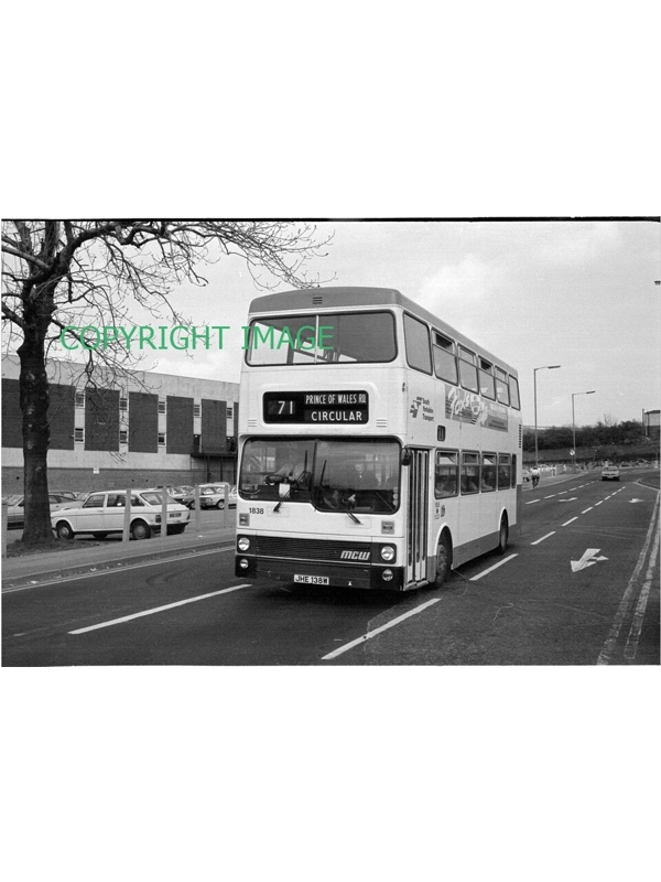 35mm B/W Negative South Yorkshire PTE Metrobus Mk1 JHE 138 W ~ 1838