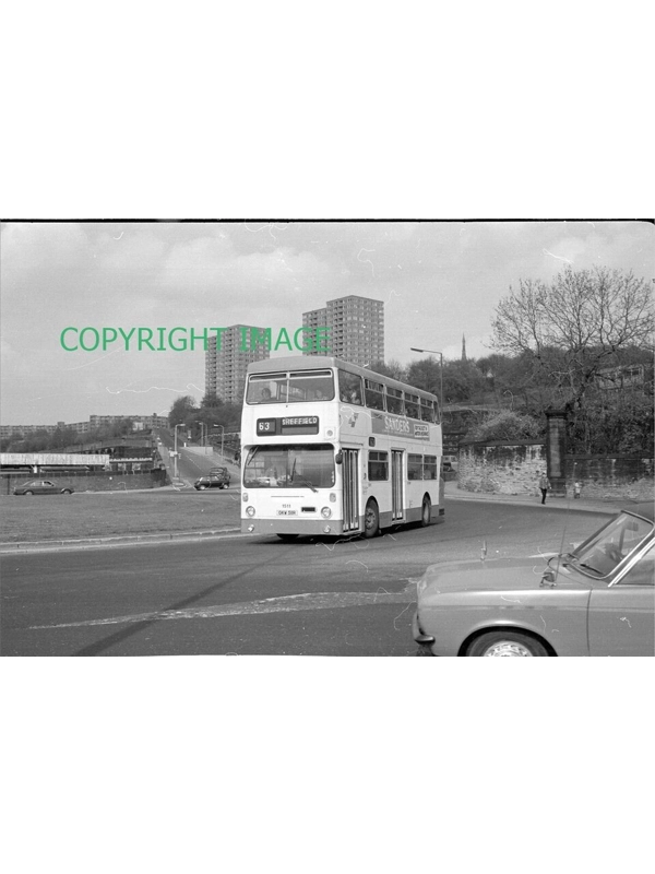 35mm B/W Negative South Yorkshire PTE Fleetline / MCW OKW 511 R ~ 1511