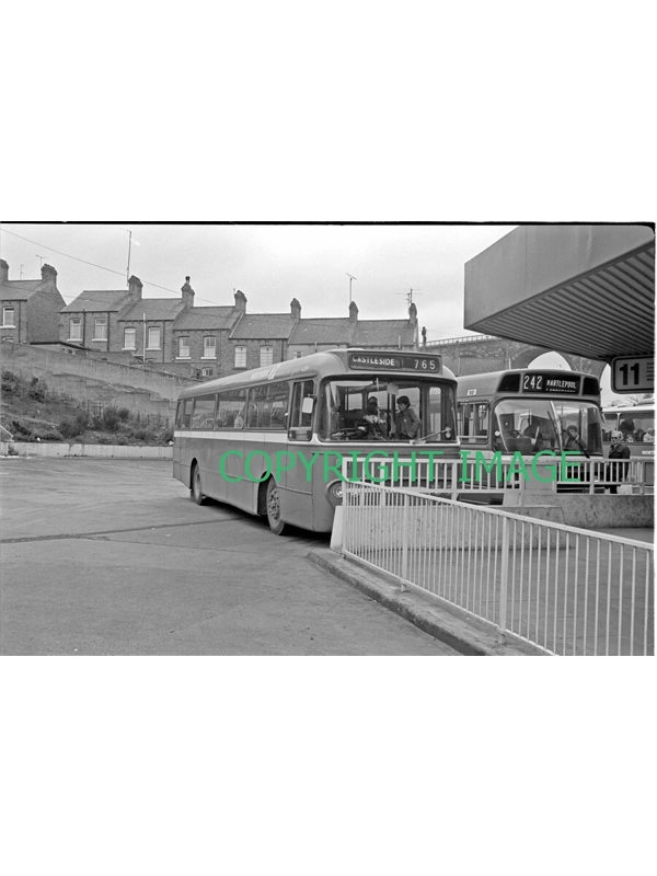 35mm B/W Neg Northern Leyland Leopard / Alexander Y type 4389 @ Durham