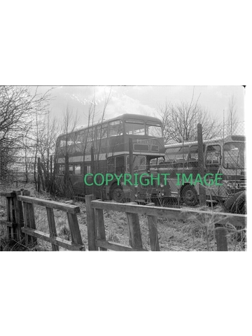 35mm B/W Neg Central (Co. Durham) Bristol FLF / ECW AAL 104 B Ex Mansfield 625