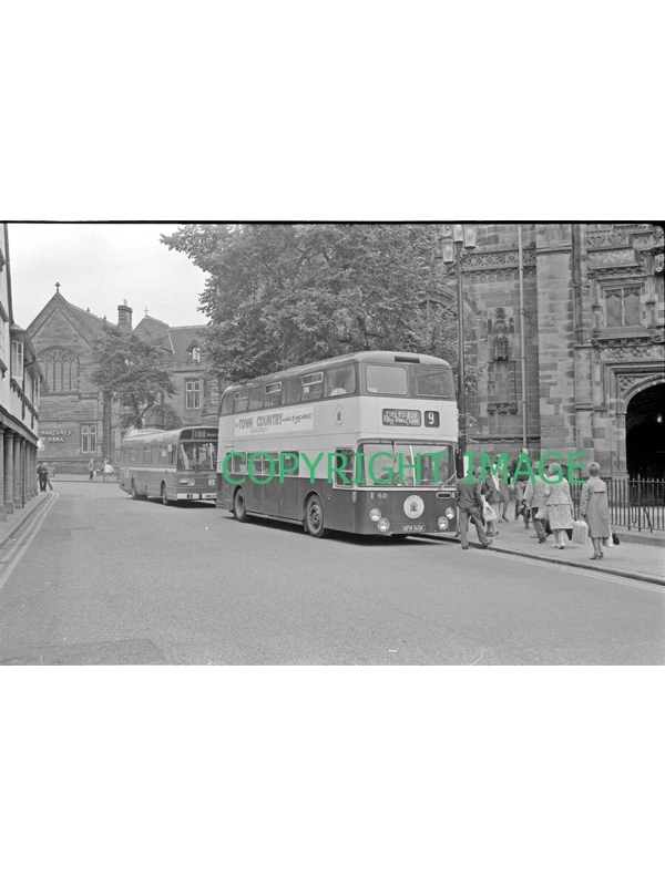 35mm B/W Neg Chester City Daimler Fleetline / NCME WFM 160 K ~ 60