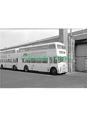35mm B/W Neg Blackpool Transport Leyland PD3 / MCW HFR 523 E ~ 523