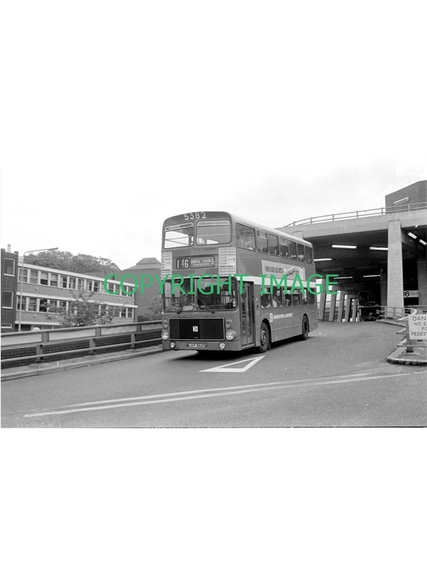 35mm B/W Neg Maidstone & District Volvo Ailsa / Alexander LKP 382 P ~ 5382