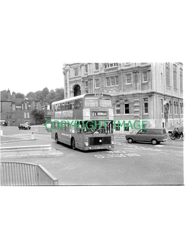35mm B/W Neg Maidstone & District Volvo Ailsa / Alexander LKP 384 P ~ 5384