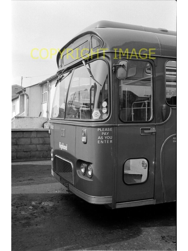 35mm B/W Negative Highland AEC / Willowbrook LUS 524 E ~ BA 20 Ex McBraynes 150