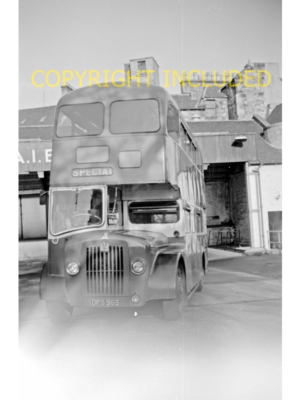 35mm B/W Negative A1 Guy Arab4 / Alexander OFS 965 Ex Edinburgh 965