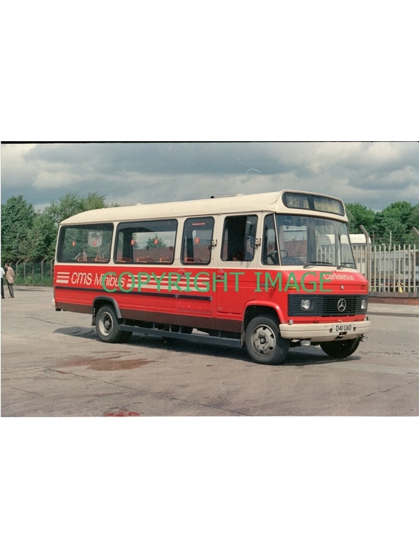35mm Colour Neg Cumberland Mercedes L609 / Reeve Burgess D 41 UAO ~ 41