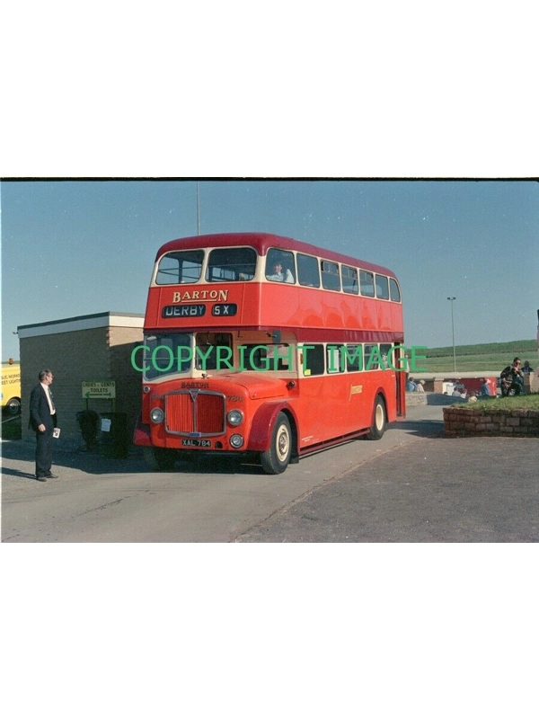 35mm Colour Neg Barton AEC Regent 5 / Northern Counties XAL 784 ~ 784