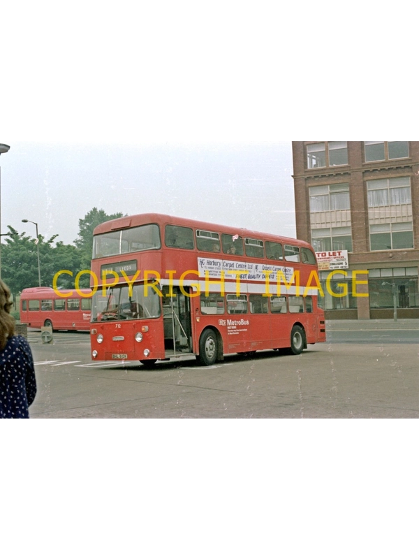 35mm Colour Neg West Riding Daimler Fleetline / NCME BHL 612 K - 712