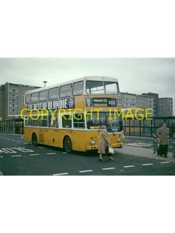 35mm colour neg TWPTE Scania Metropolitan LBB 744 P - 744 on Metro replacement