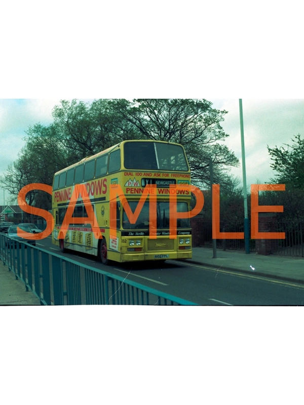 35mm Colour neg Northumbria Olympian / ECW A 102 FPL - 352 Ex LCBS LRC 2